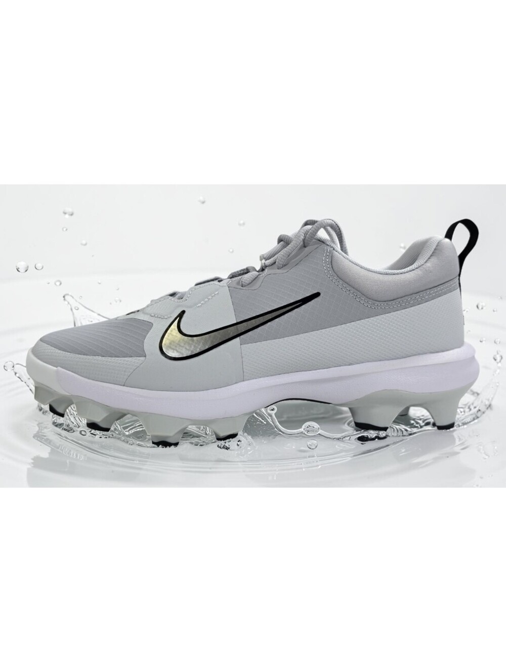 Nike Force Trout 9 Pro MCS Men's 9 Baseball Cleats Grey FZ0915-002 NWOT No Box - Picture 11 of 15